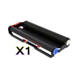 1 x Compatible Brother PC501 A single, Pre-loaded, Thermal Printing Ribbon, Frame & Gears PC-501