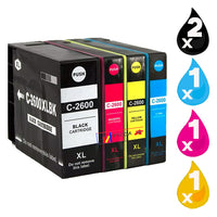 
              5 x Compatible Canon PGI-2600XL Ink Cartridge
            