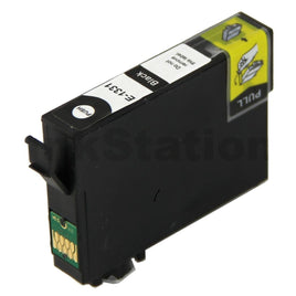 2 x Compatible Epson 133 T1331 Black Ink Cartridge C13T133192