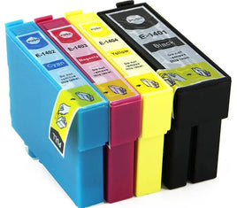 8 x Compatible Epson 140 Ink Cartridge T1401 - T1404