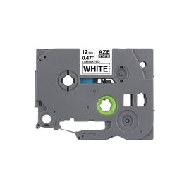 1 x Compatible Brother TZe231 Black Text on White Label Tape TZe-231 [12mm x 8m]