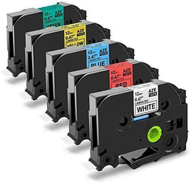 6 x Compatible Brother TZe231 431 531 631 731 Label Tape